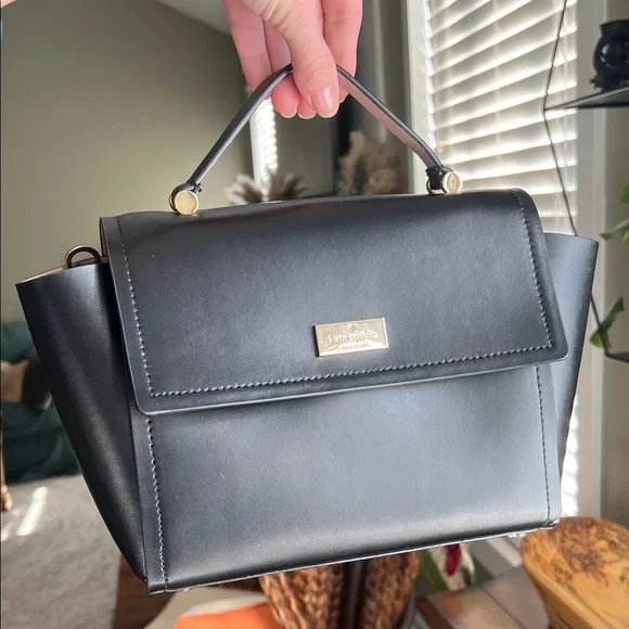 Kate Spade Arbour Hill All Leather Top Handle Satchel Tote Bag - Picture 3 of 12